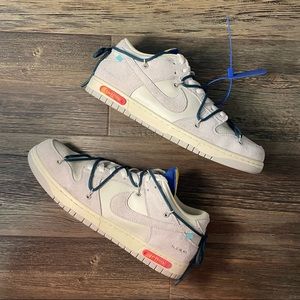Nike Dunk Low Off-White Lot 16, Size 13, Worn Once, 9/10 Condition, *REPLICAS*